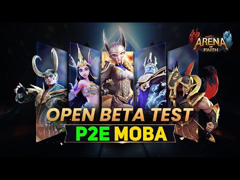 ARENA OF FAITH - МОБИЛЬНАЯ МОБА ИГРА  НА БЛОКЧЕЙНЕ  С ЗАРАБОТКОМ БЕЗ ВЛОЖЕНИЙ . P2E КРИПТО ИГРА